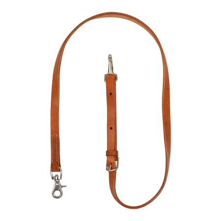 Ligação em couro engordurado western Pool’s