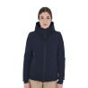 Blusão Equestro feminino repelente à água e corta-vento - Blazer marinho