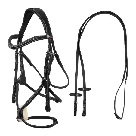 Bridão mexicano Supreme com focinheira anatómica