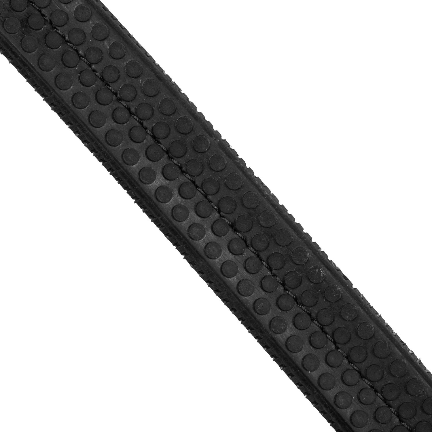 Bridão Supreme Hemelite de dressage com rédeas de borracha Preto