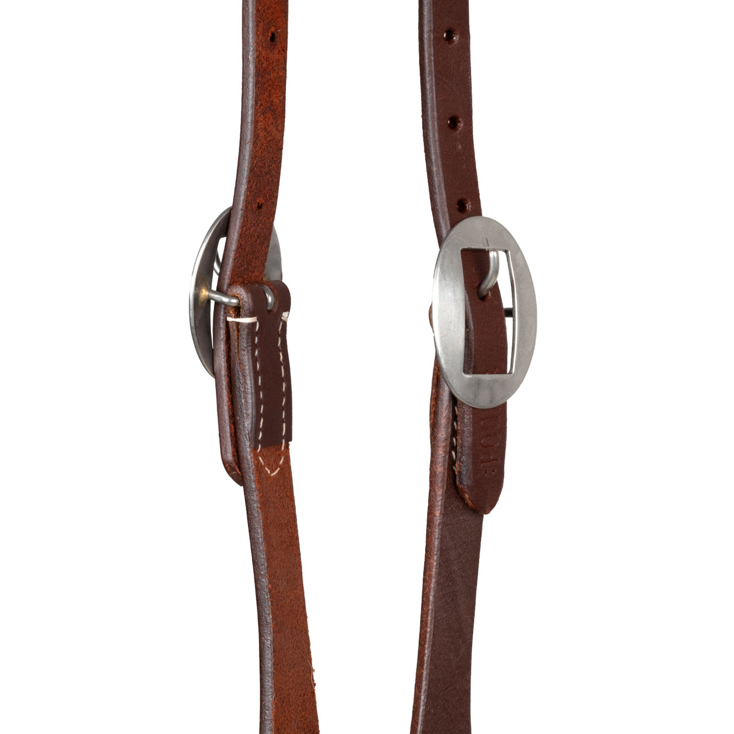 Bridão western Pool's one-ear em couro Envernizado