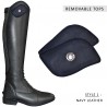 Peça para botas PRATONI Canter - Couro azul-marinho
