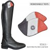 Peça para botas PRATONI Canter - Azul / branco / vermelho