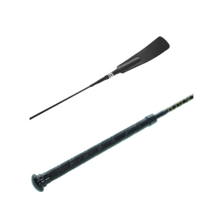 Chicote de dressage Umbria Equitazione com punho em couro