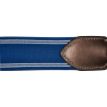 Colar de caça elástico Y Canter - Castanho / azul-marinho