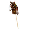 Hobby Horse Equestro - Castanho / branco