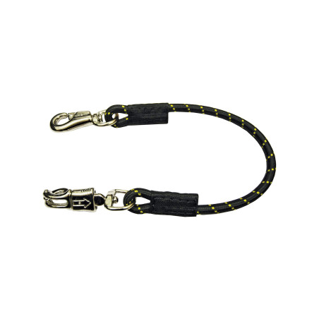 Longe de amarração elástica Umbria Equitazione com mosquetão duplo