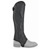 Mini-chaps Equestro Lincoln em couro - Preto