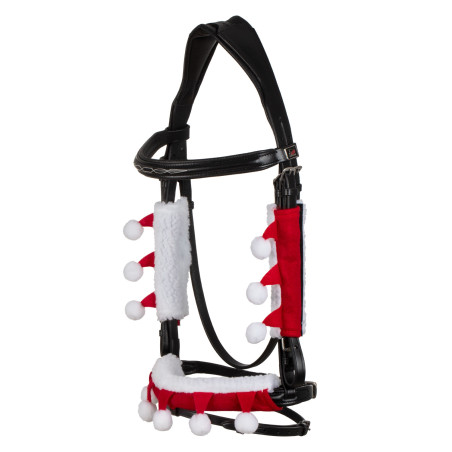 Conjunto de Natal Supreme cobre-narigueira + protetores de montantes