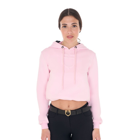Sweat feminino Equestro com recortes