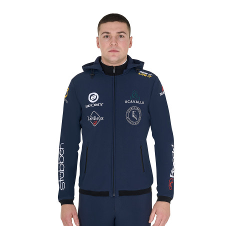 Casaco Softshell masculino Equestro New Style Multilogo