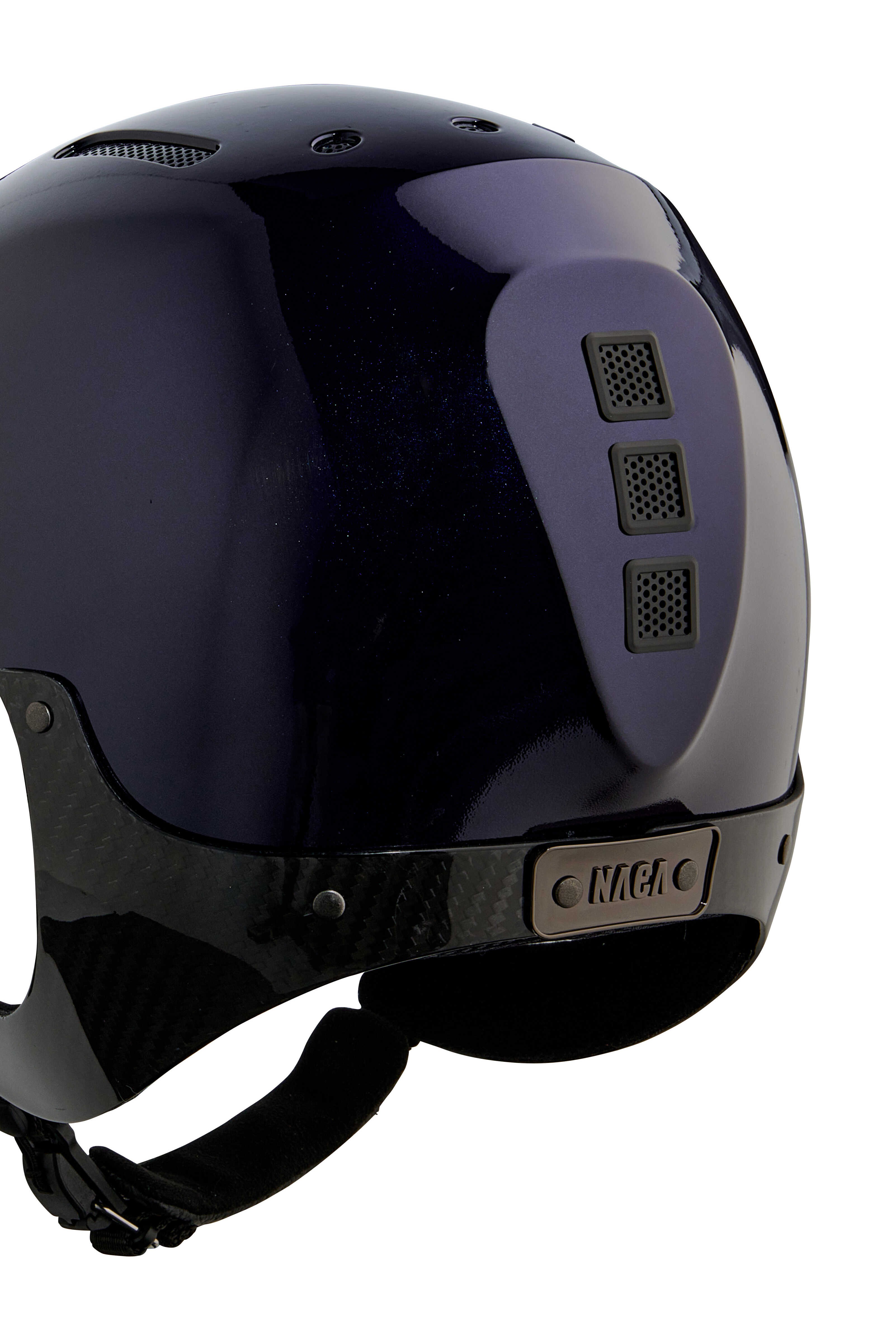 Capacete de equitação Naca Gravity XP Azul brilhante Capacete de equitação Naca Gravity XP Azul brilhante