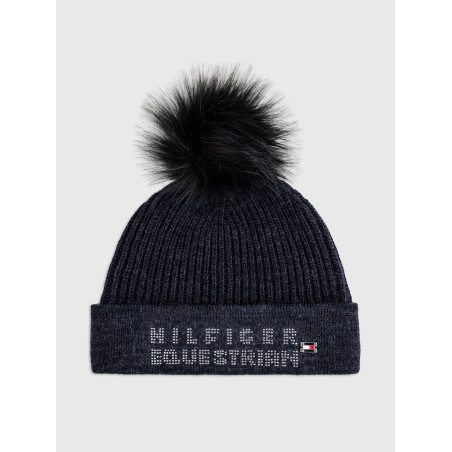 Gorro com pompom Tommy Hilfiger Equestrian Ottawa