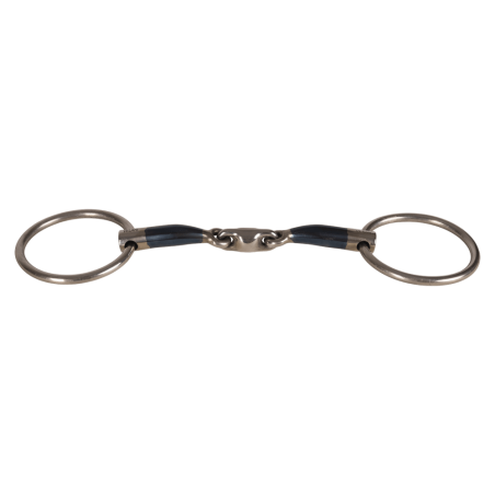 Freio de argolas Velari de dupla fratura em ferro doce