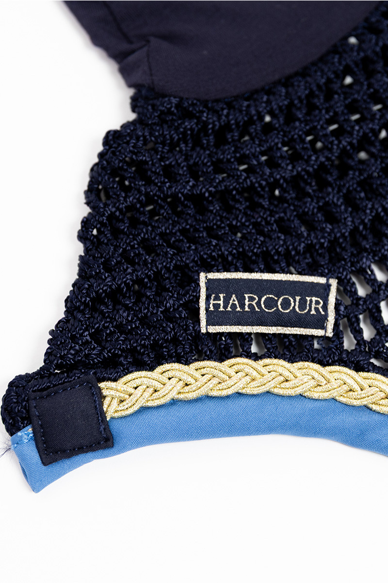 Touca para Cavalo Harcour x Versailles Lhys Marinho Azul-marinho