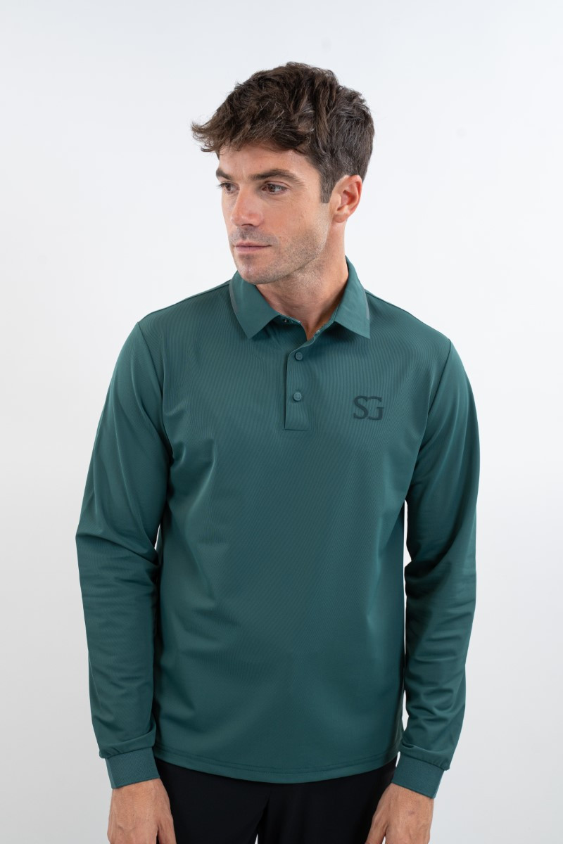 Polo SG x Harcour Alamo homem Vertigem Azul