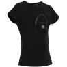 T-shirt infantil EQUITHÈME “Claire” - Preto