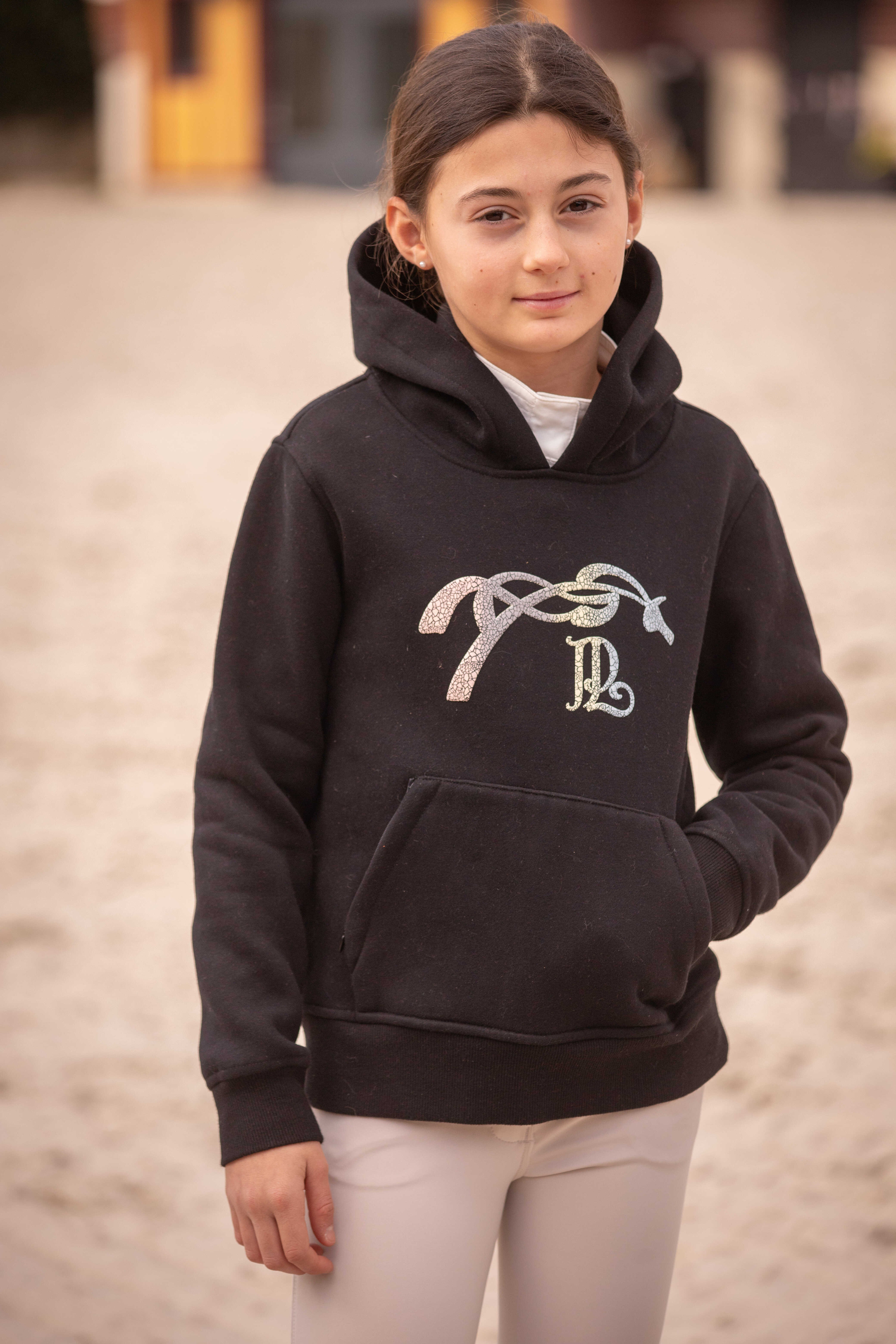 Sweatshirt Eden by PL Funny Preto