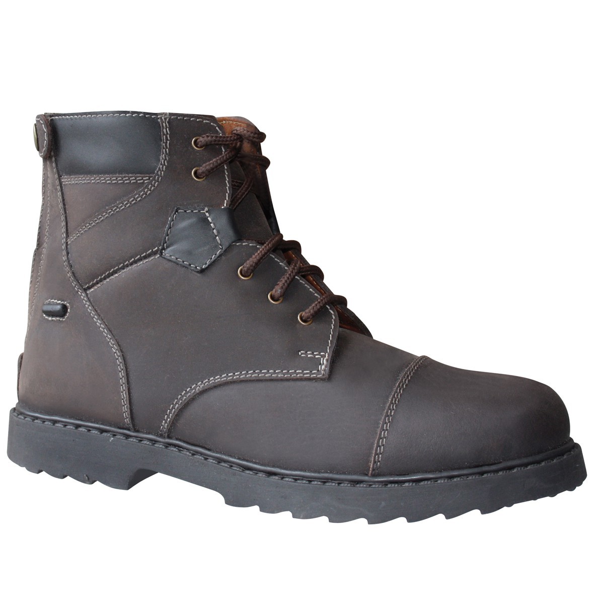 Botas LUGANO Privilege Equitação Castanho