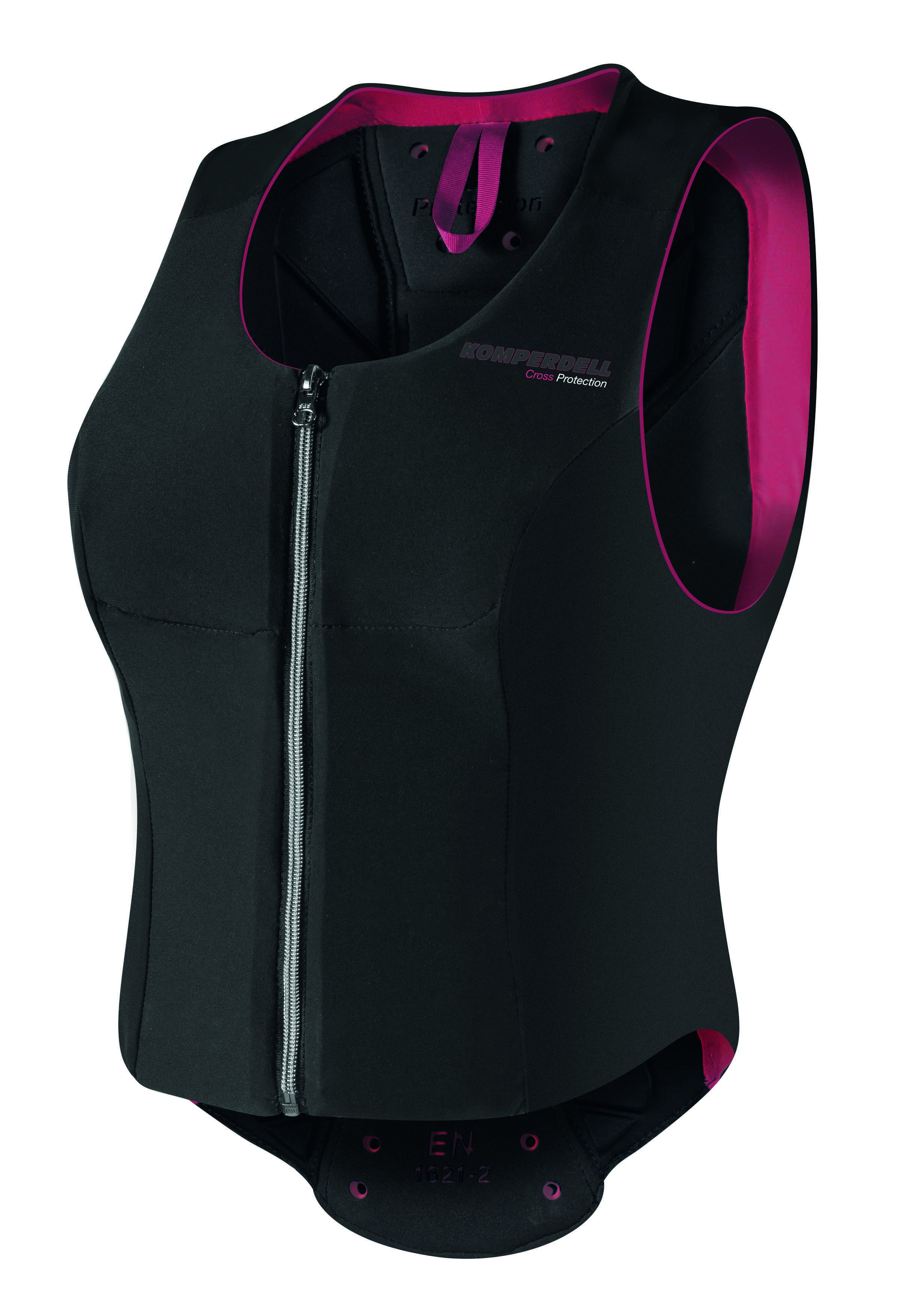 Dorsal Komperdell FlexFit feminina Preto / bordô