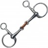 Filete Baucher Dupla Quebradura Privilege Equitation - Inox / cobre