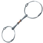 Filete elevador argolas grandes dupla rutura Privilège Équitation