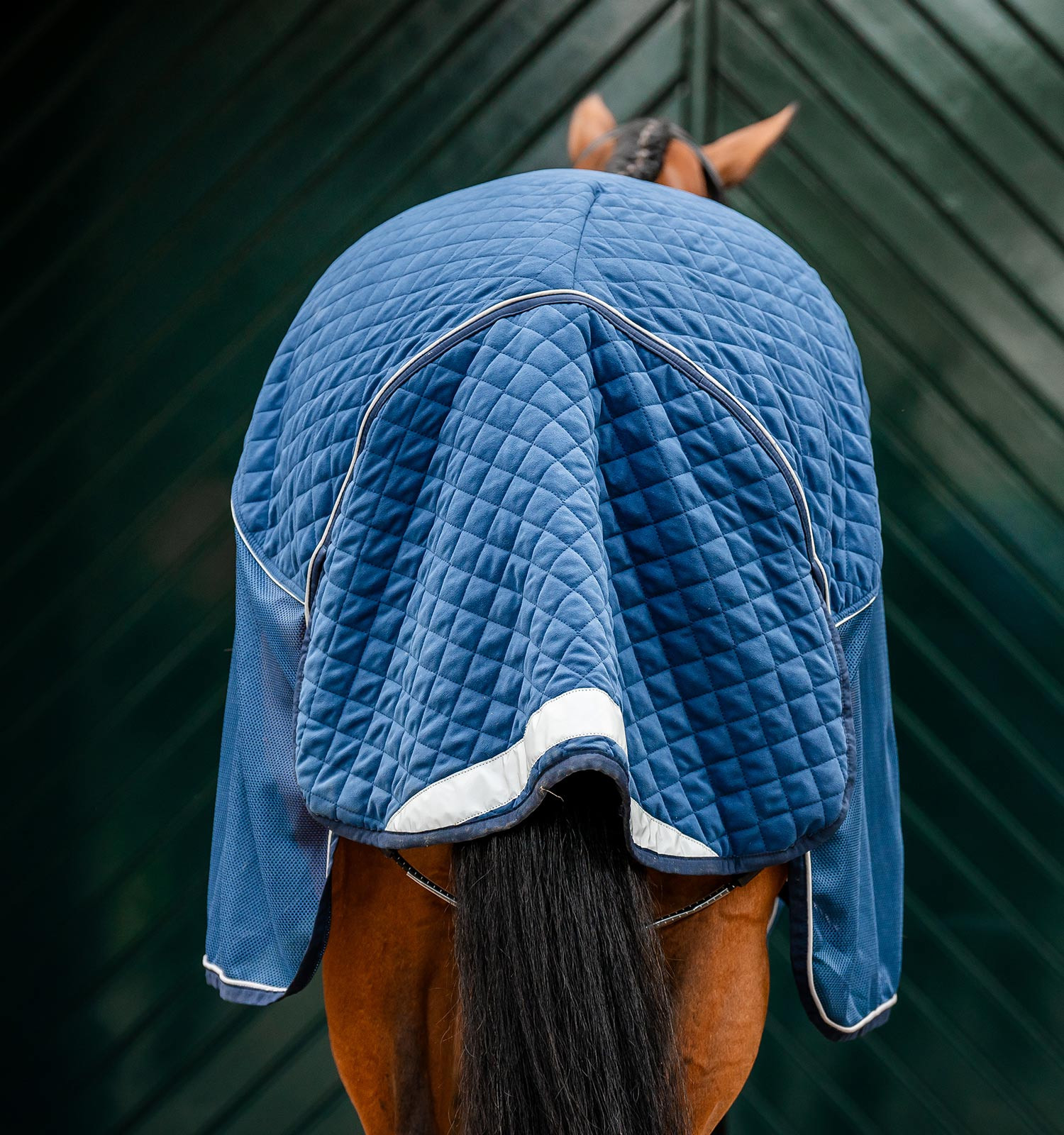 Manta de secagem de transporte Horseware Signature Marinho Azul-marinho