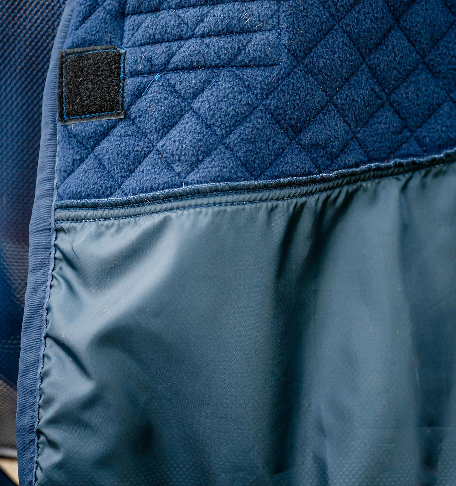 Manta de secagem de transporte Horseware Signature Marinho Azul-marinho