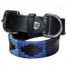 Hundehalsband Flags & Cup CHUKKA - Preto / marinho / céu