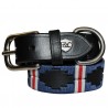 Hundehalsband Flags & Cup CHUKKA - Preto / azul / branco / vermelho