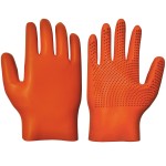 Luva de escovagem de borracha Kris