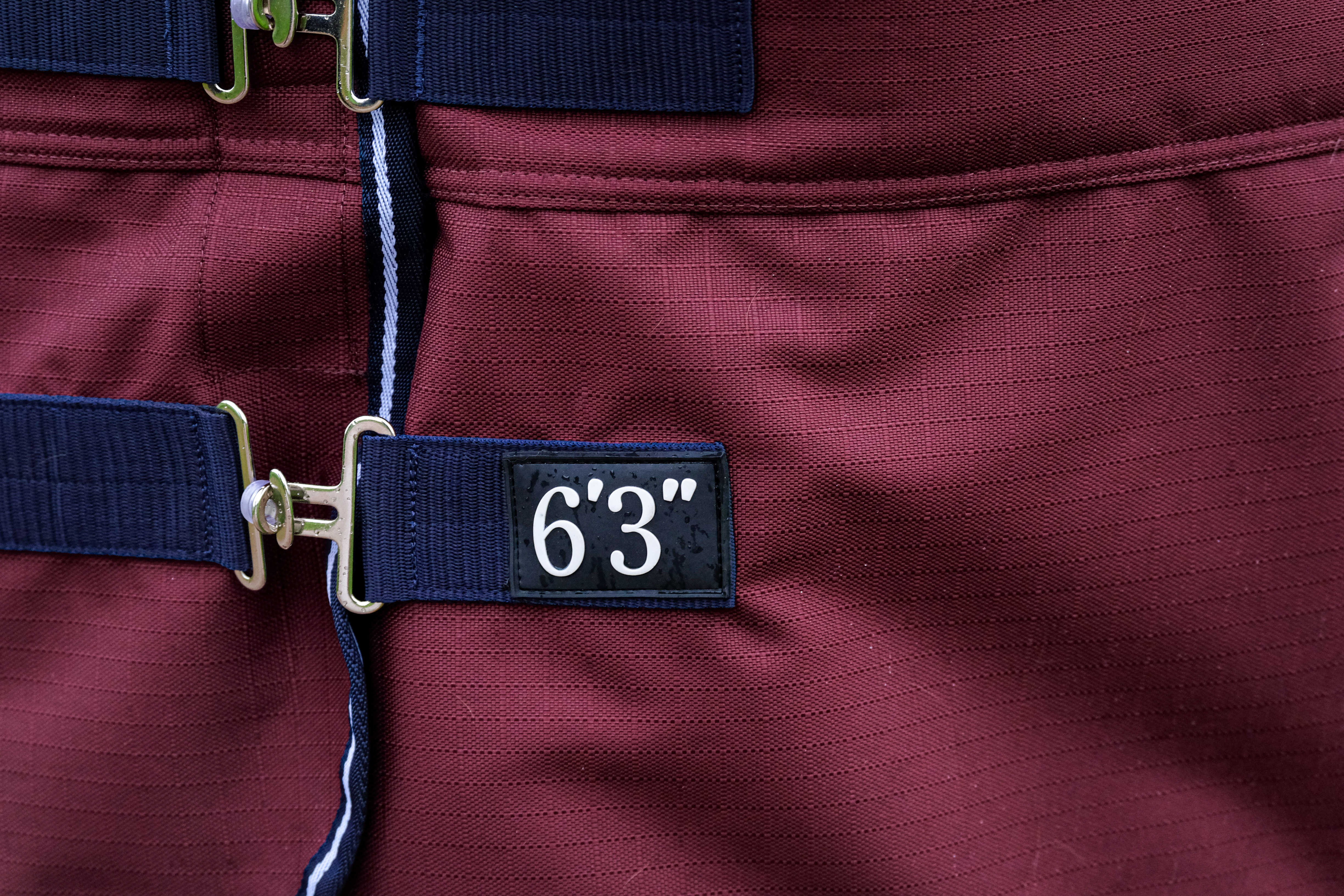 Capa Equithème Tyrex 1200D Bordéus Bord&amp;ocirc;