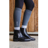 Meias Equithème Compet 2 pares - Antracite / cinza claro