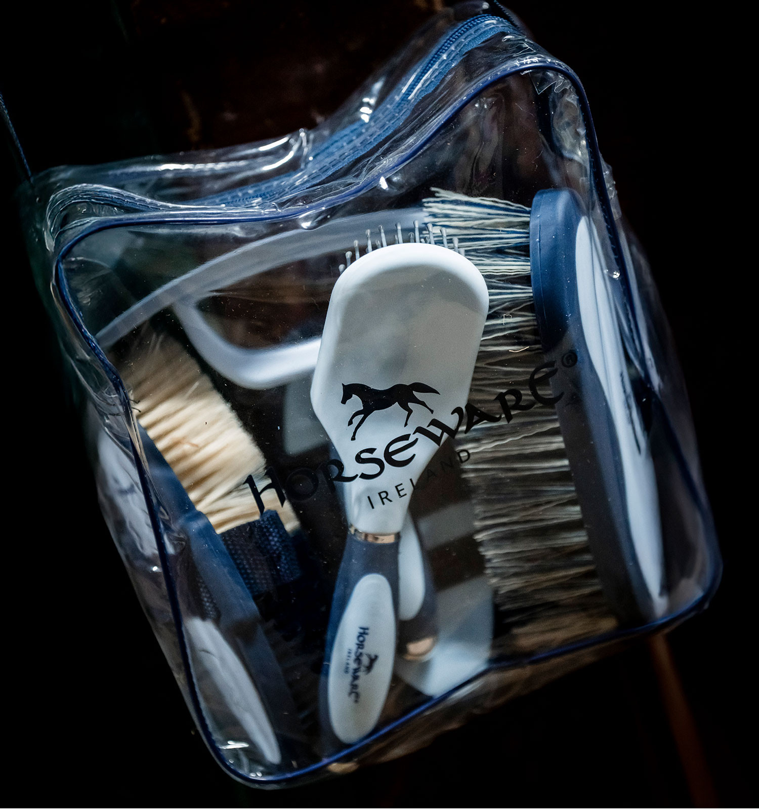 Kit de grooming Horseware Newmarket Marine witney Azul-marinho