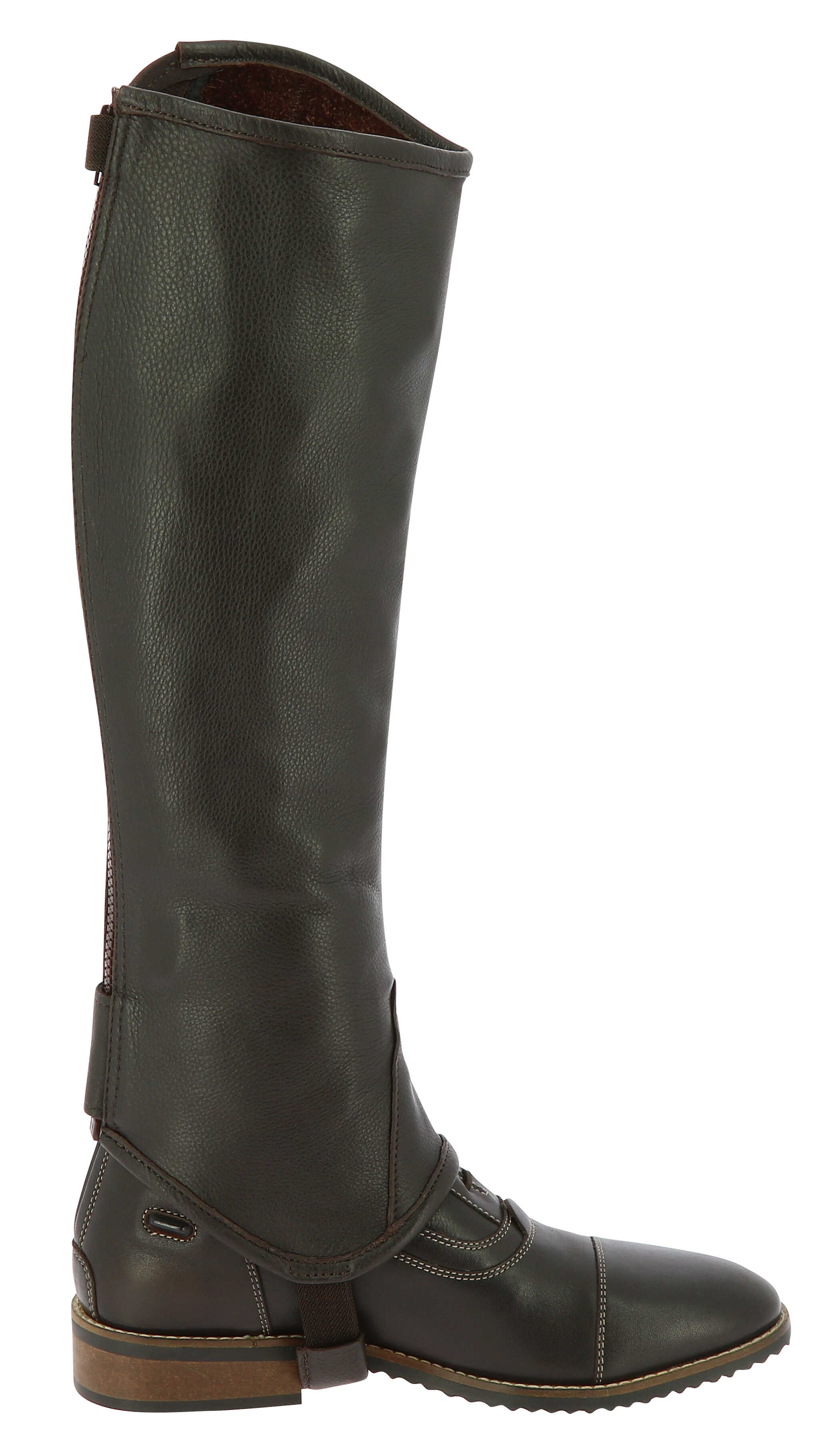 Mini-chaps Equithème Soft Preto