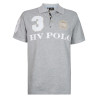 Polo Favoritas M. EQ HV Polo - Mescla cinzento-prateado