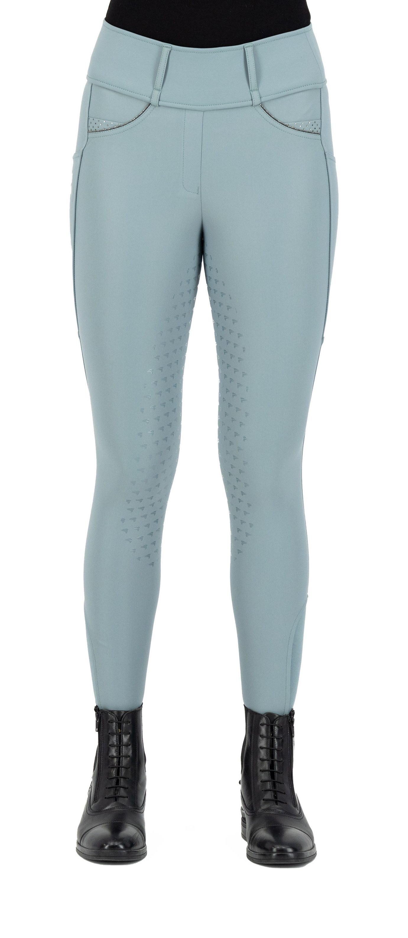 Legging de equitação Easy Rider Maxima FullGrip Azul-marinho