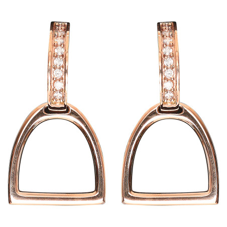 Brincos de estribo HV Polo Lotta mulher