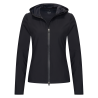 Casaco com capuz Euro-Star Madeleine mulher - Preto