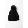 Touca tricotada Horze Nele - Preto