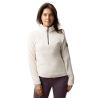 Sweatshirt polar anorak feminino Horze Frieda - Azul jato strem