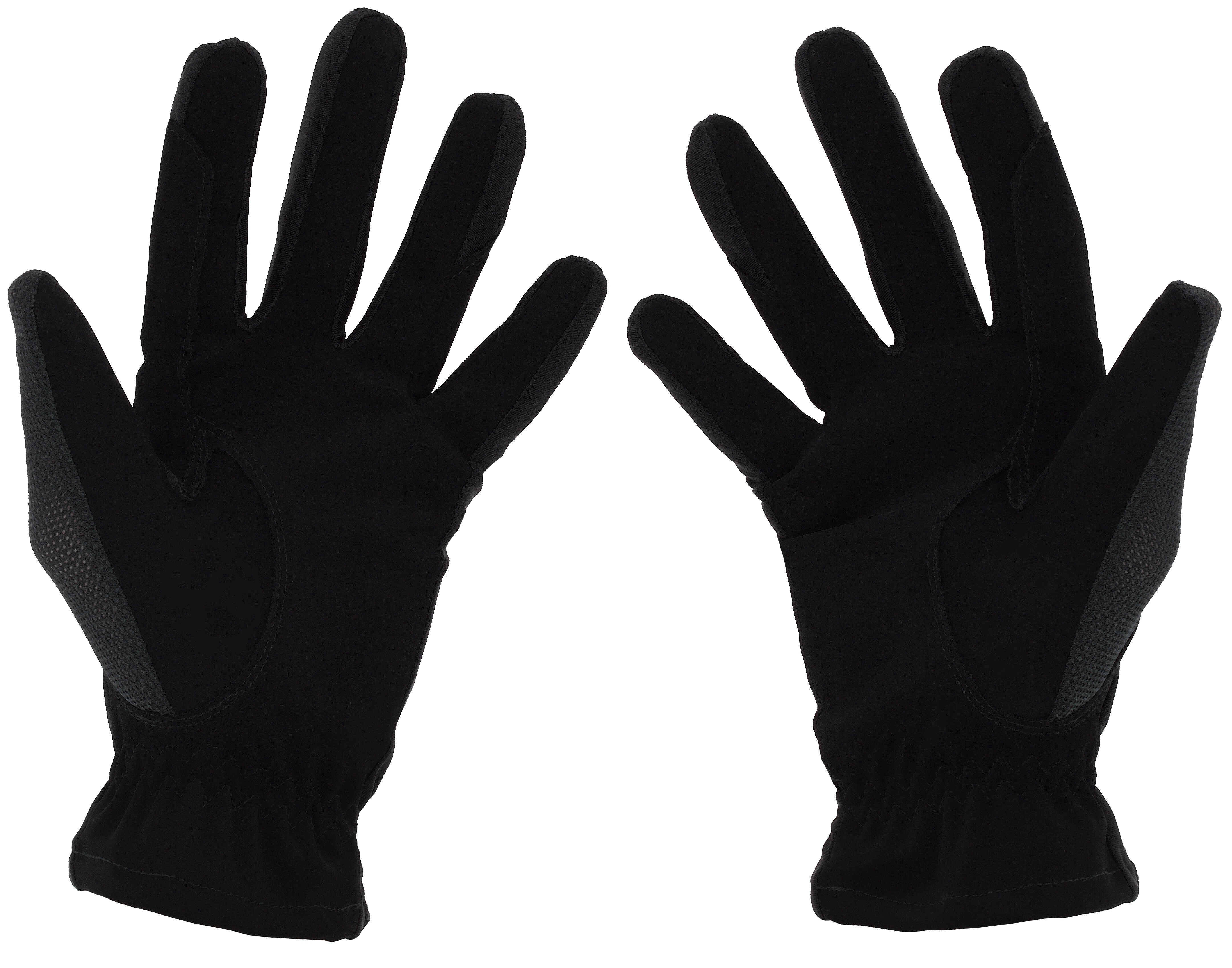 Luvas Equithème Strass Preto