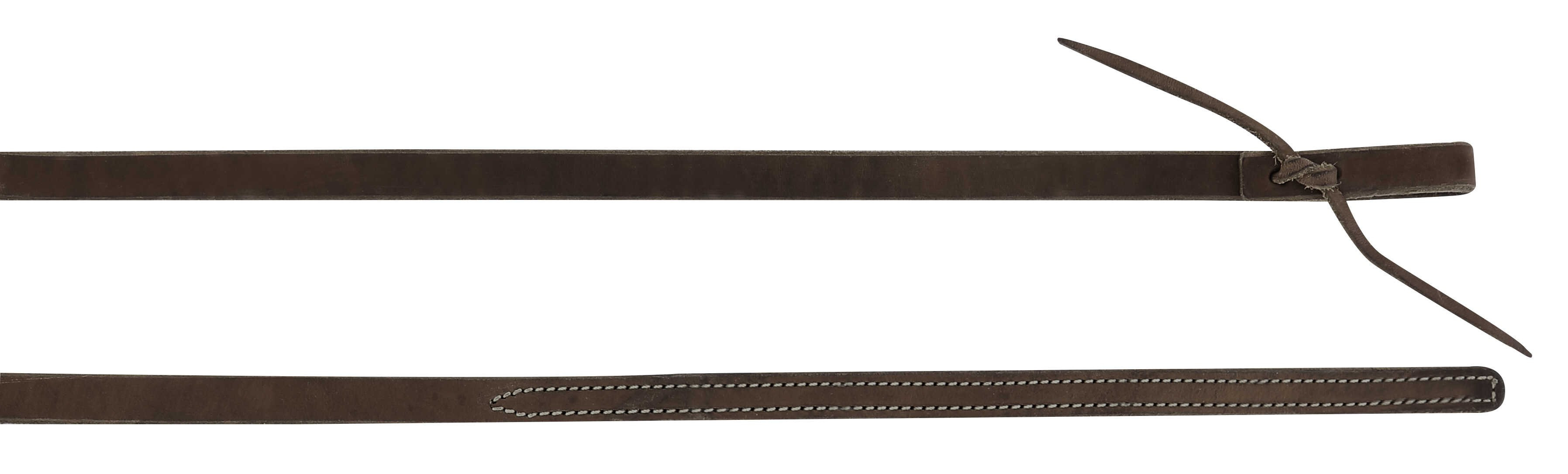 Rênes Westride por Franck Perret couro liso Chocolate Castanho Rênes Westride por Franck Perret couro liso Chocolate Castanho
