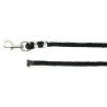 Corda de amarração Equithème Soft - Preto