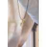 Colar Pénélope equestre - Dourado