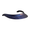 Viseira para capacete de equitação Naca - Azul fosco / dourado rosé
