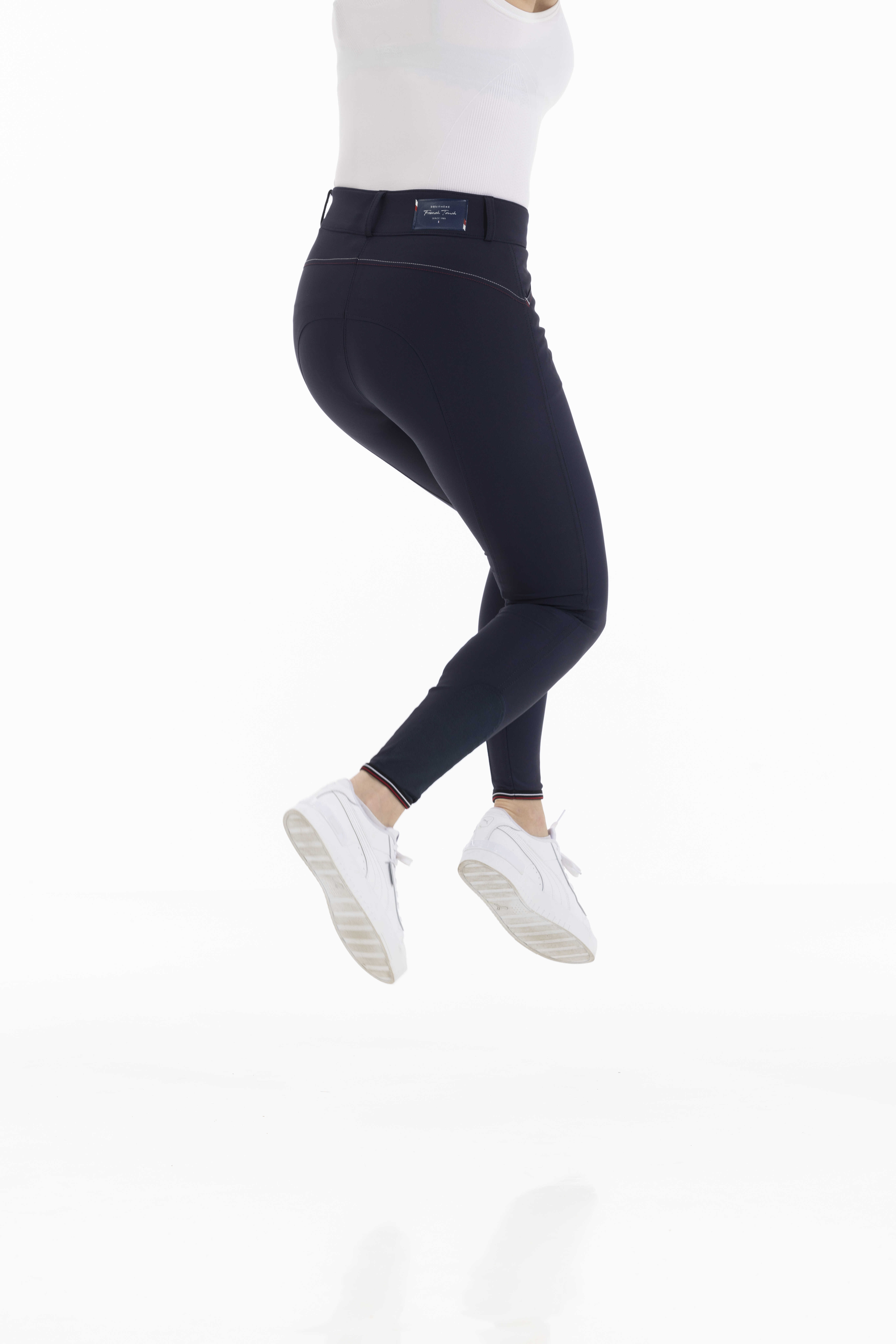 Calça Equithème Yolande reciclada Bege