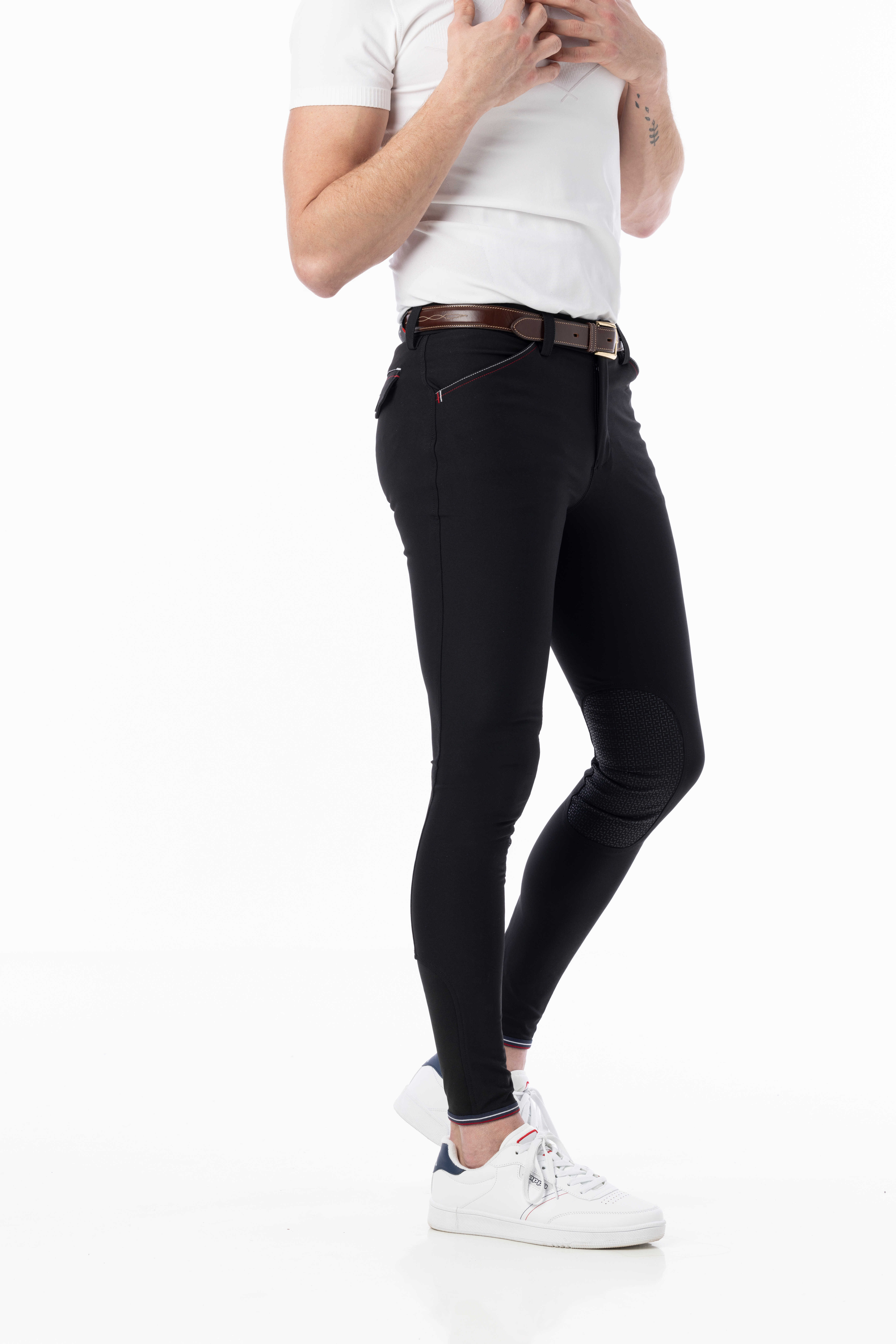 Calça Equithème Eliot Preto Calça Equithème Eliot Preto