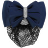 Rede para cabelo Equithème Strass - Azul-marinho