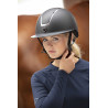 Capacete Equithème Glint Fosco - Preto fosco / prateado
